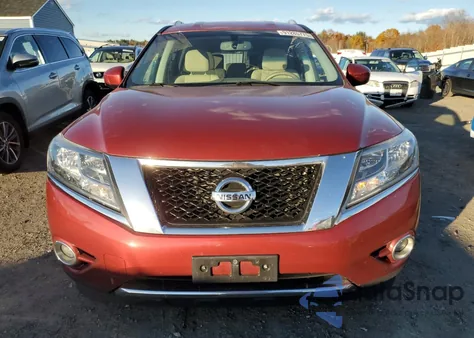 2015 Nissan Pathfinder S из США, поврежденный, VIN 5N1AR2MM9FC658955